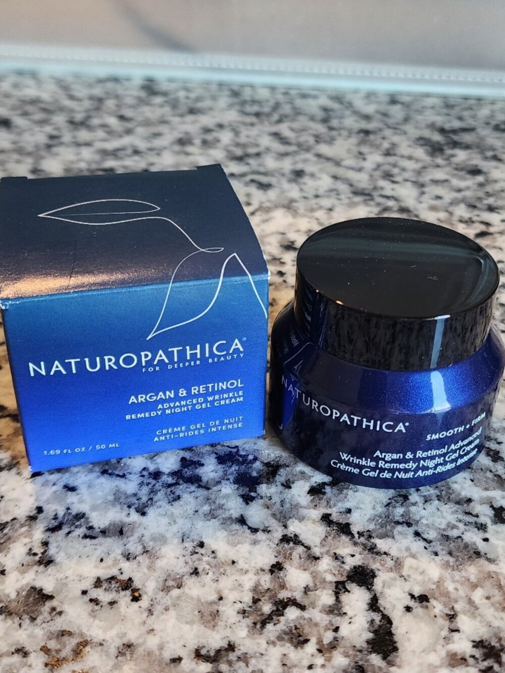 NEW Naturopathica Argan & Retinol Advanced Wrinkle Remedy Night Gel Cream